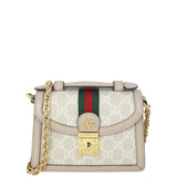 Gucci GG Supreme Ophidia Lock Mini Shoulder Bag
