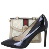 Gucci GG Supreme Ophidia Lock Mini Shoulder Bag