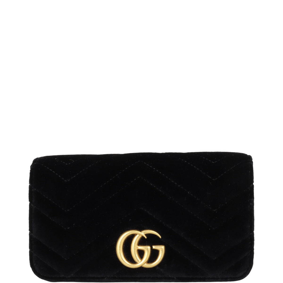 Gucci GG Marmont Velvet Super Mini Shoulder Bag