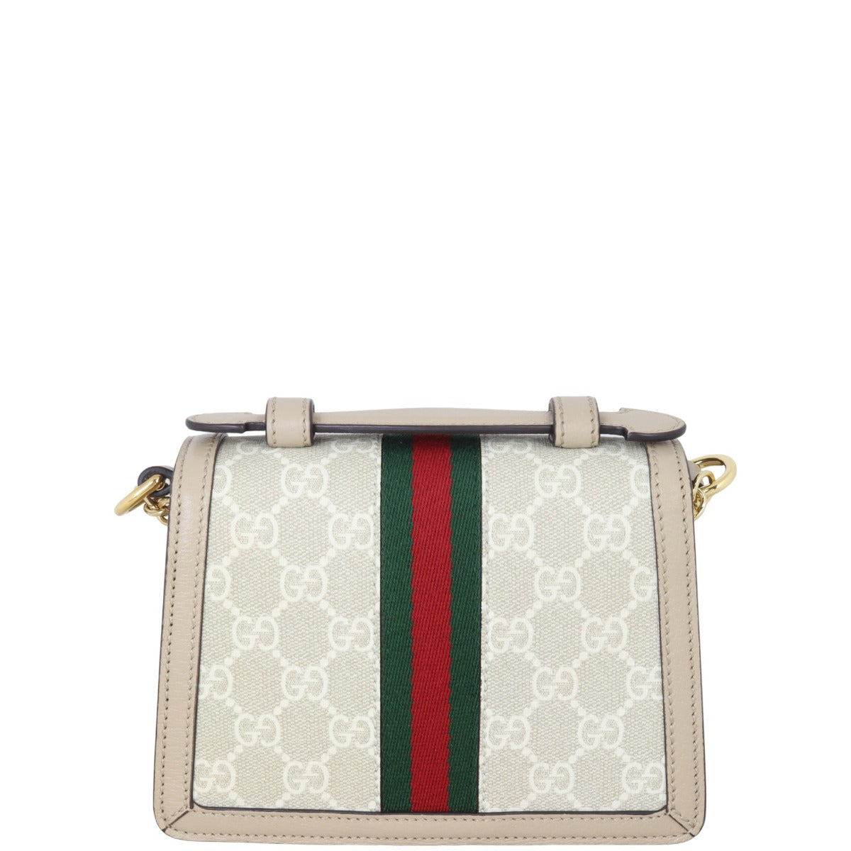 Gucci GG Supreme Ophidia Lock Mini Shoulder Bag
