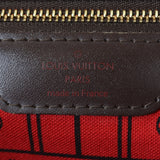 Louis Vuitton Neverfull MM Damier Ebene Interior stamp