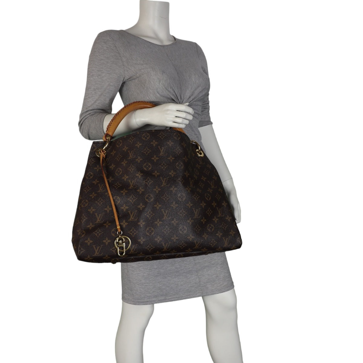 Louis Vuitton Artsy MM Monogram | Gold D Ring