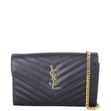 Saint Laurent Cassandre Chain Wallet