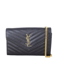 Saint Laurent Cassandre Chain Wallet