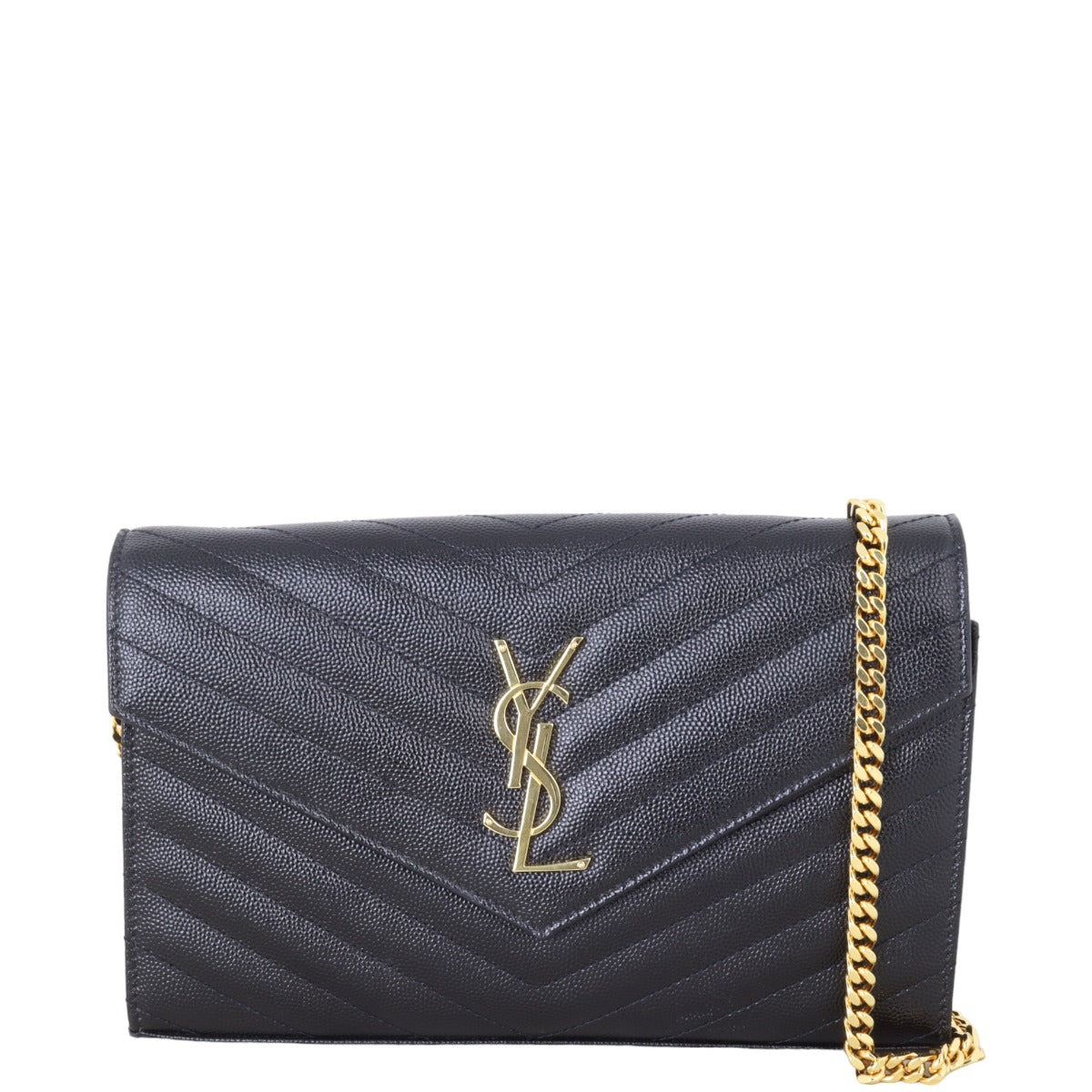 Saint Laurent Cassandre Chain Wallet