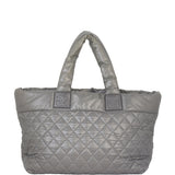 Chanel Coco Cocoon Reversible Tote | Grey Green