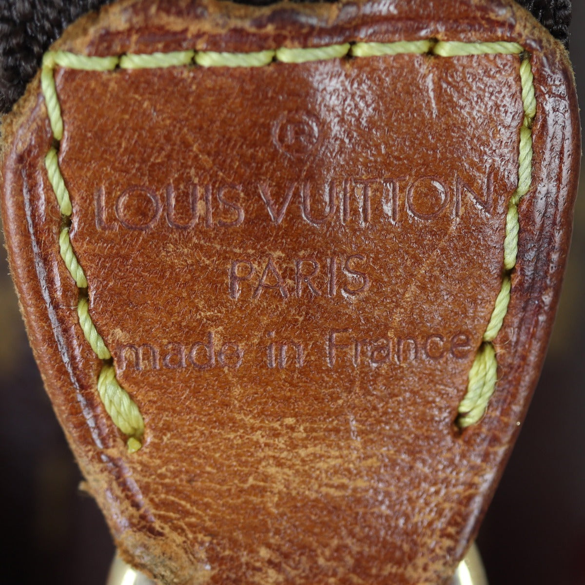 Louis Vuitton Pochette Accessories with Long Shoulder Strap Interior Stamp