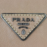 Prada Twin Pocket Glace Calfskin Tote Small Logo