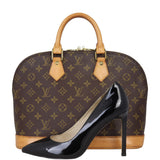 Louis Vuitton Alma PM Monogram | Vachetta Cowhide Leather Trim