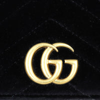 Gucci GG Marmont Velvet Super Mini Shoulder Bag