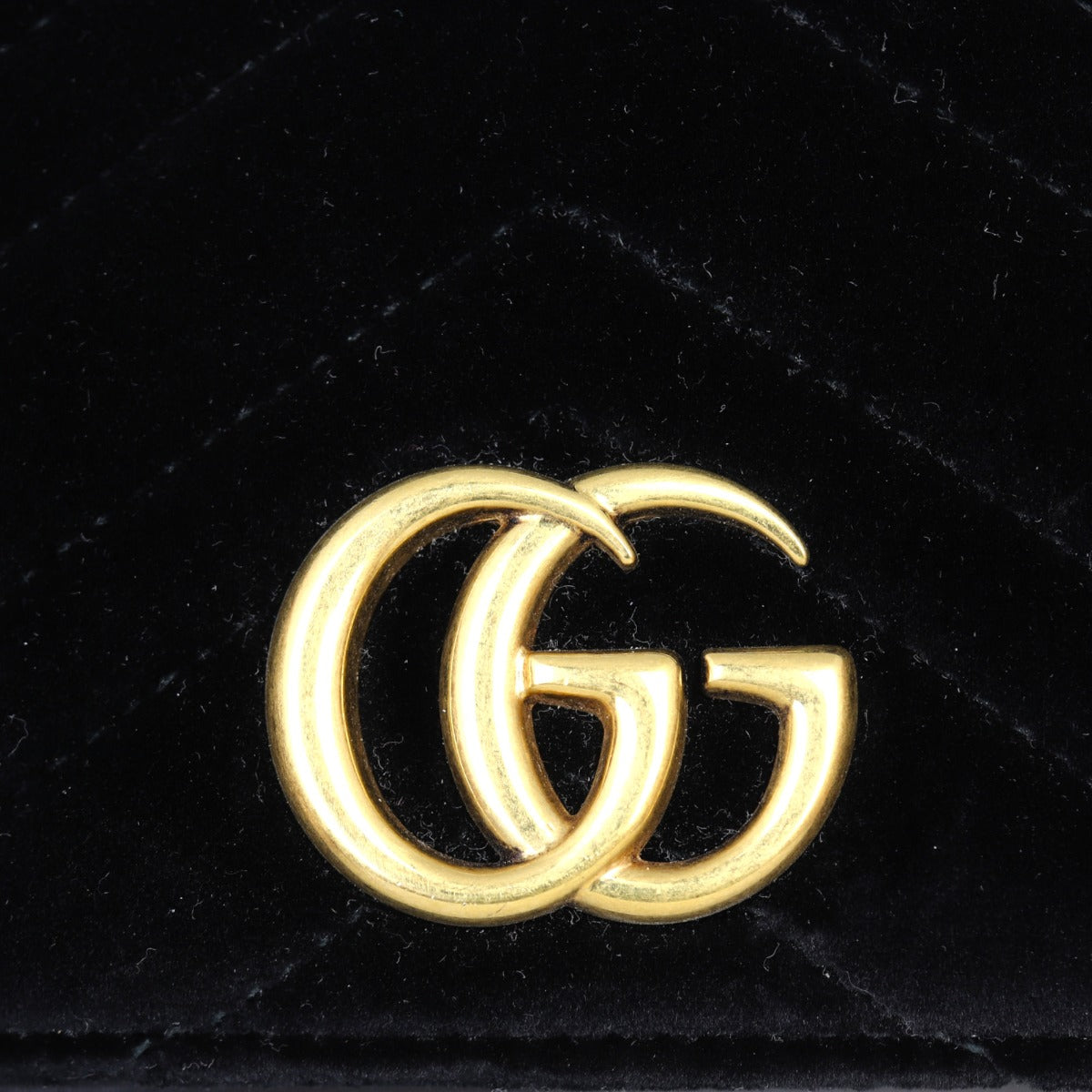 Gucci GG Marmont Velvet Super Mini Shoulder Bag