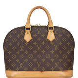Louis Vuitton Alma PM Monogram | Vachetta Cowhide Leather Trim