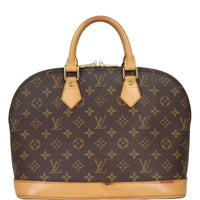 Louis Vuitton Alma PM Monogram | Vachetta Cowhide Leather Trim