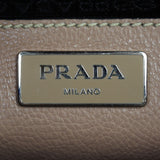 Prada Twin Pocket Glace Calfskin Tote Small Interior Stamp