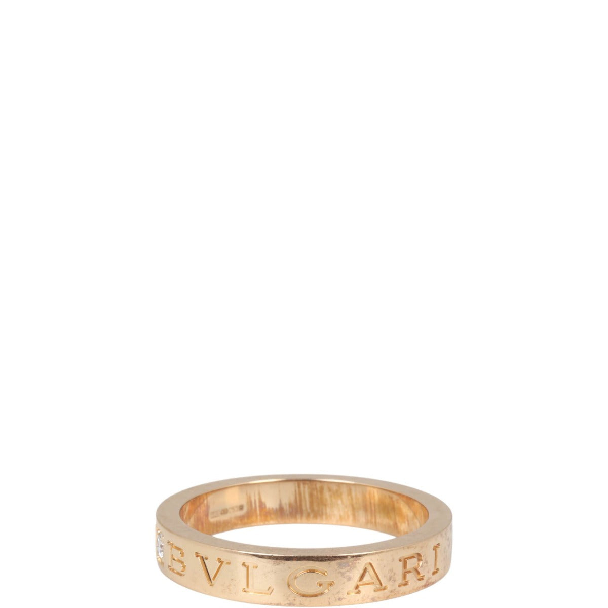 Bvlgari B.Zero1 18k Rose Diamond Ring