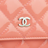 Chanel Classic Wallet on Chain Patent Hardware