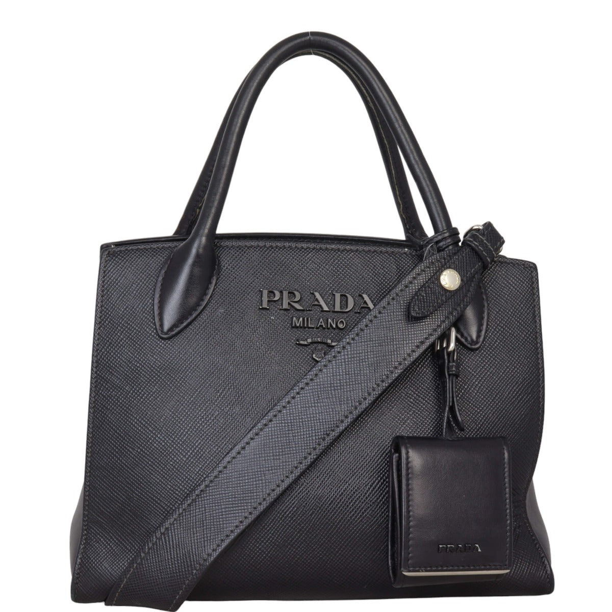Prada Saffiano Cuir Monochrome Small Bag