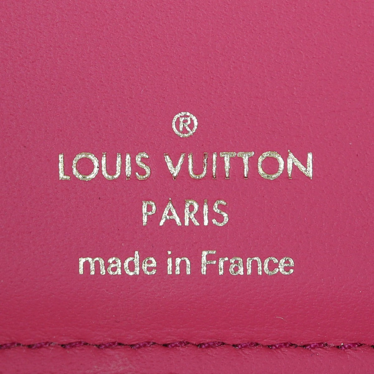 Louis Vuitton Capucines Compact Wallet Interior Stamp