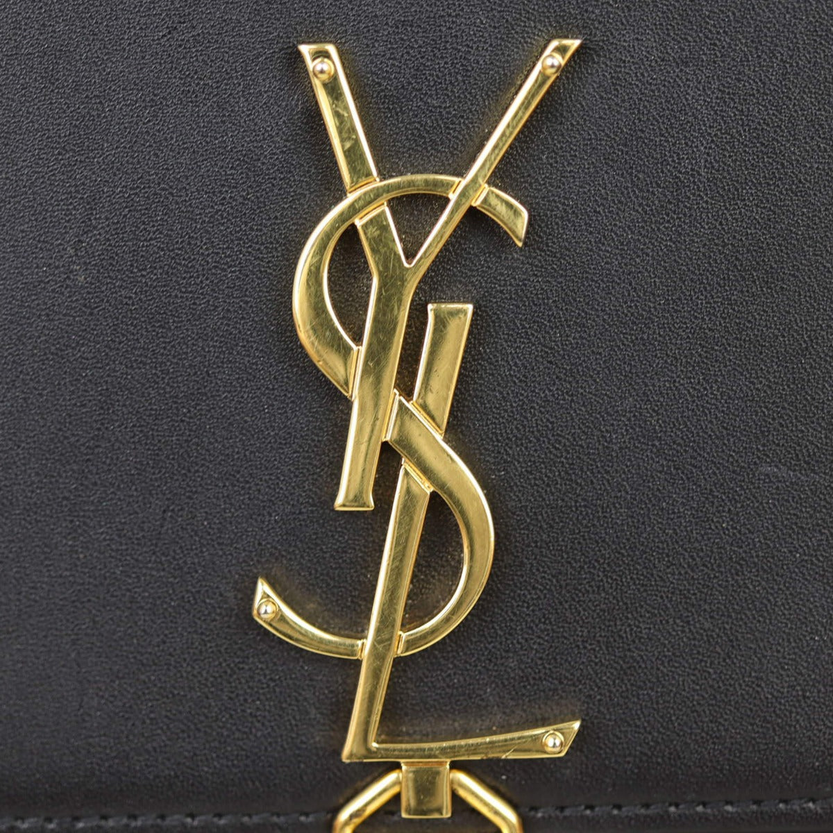 Saint Laurent Kate Tassel Chain Wallet Hardware