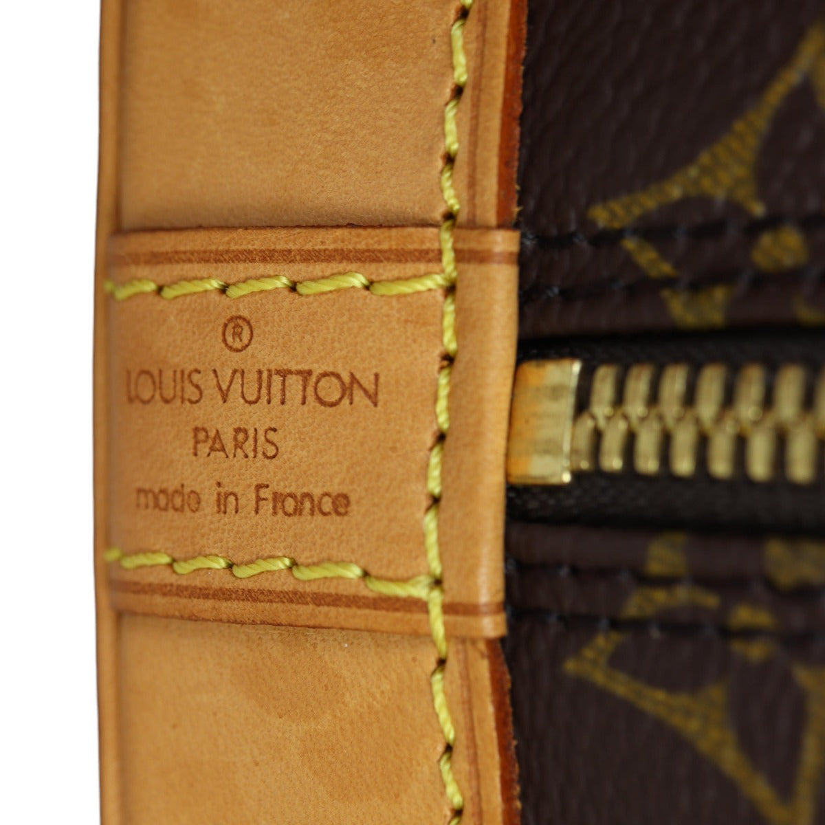 Louis Vuitton Alma PM Monogram | Vachetta Cowhide Leather Trim