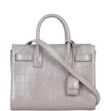 Saint Laurent Sac de Jour Nano Croc-Embossed