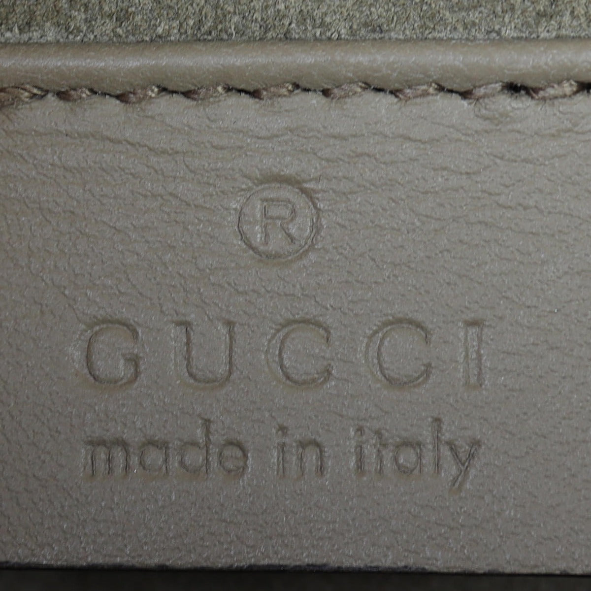 Gucci Dionysus GG Supreme Mini Shoulder Bag Interior Stamp