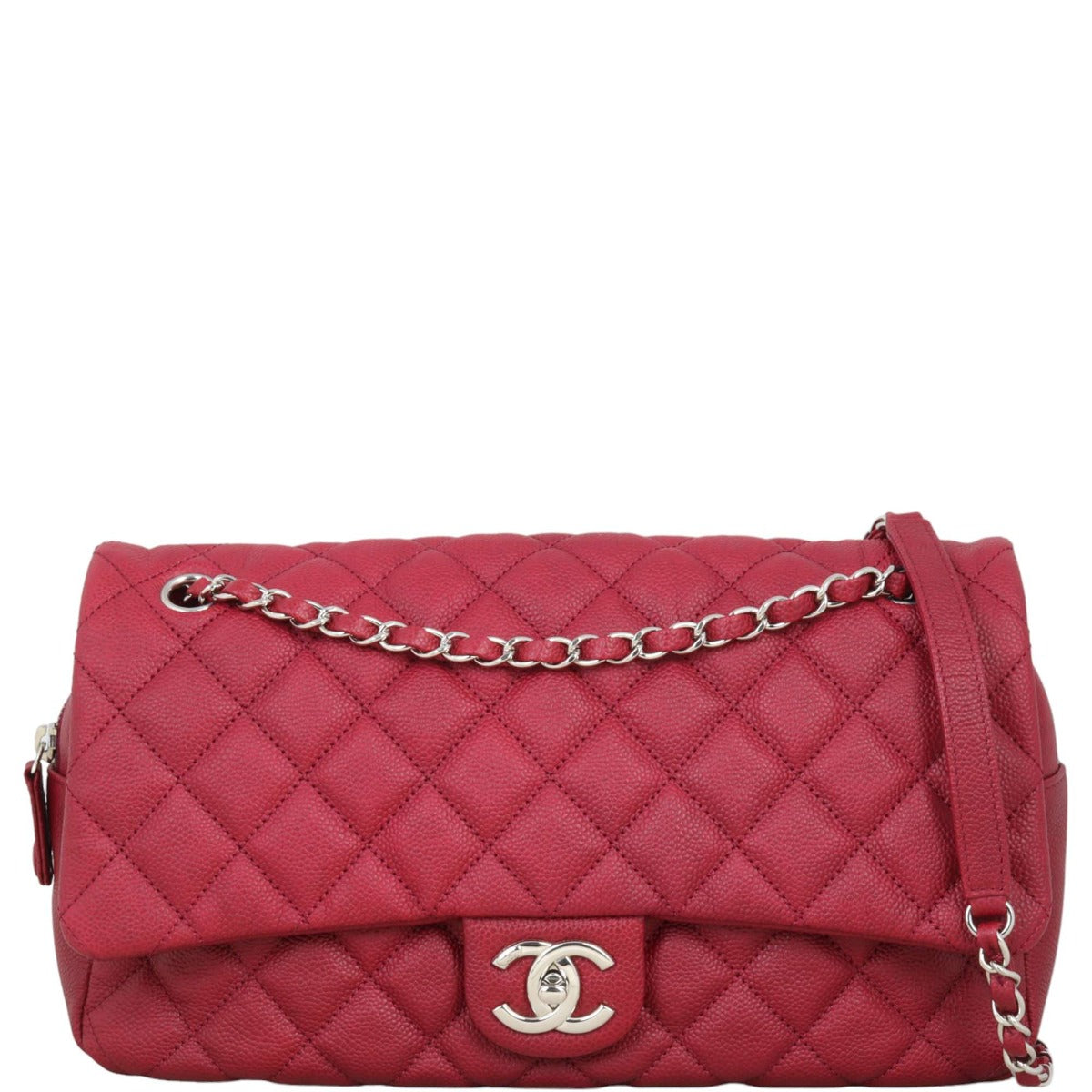 Chanel Easy Flap Bag Jumbo | Red