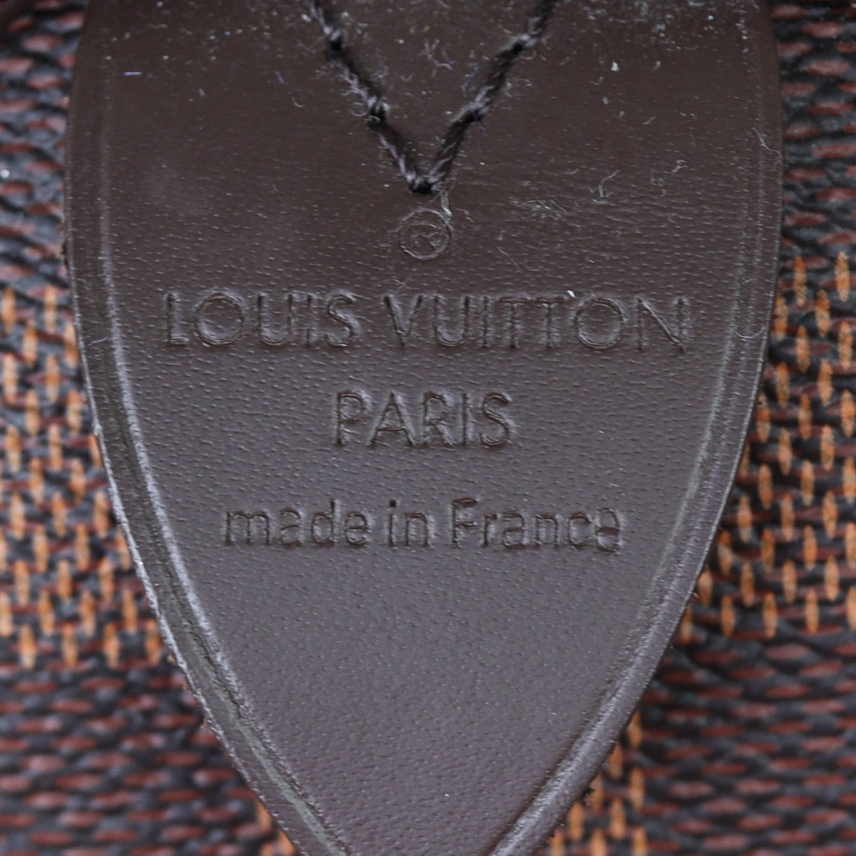Louis Vuitton Speedy 25 Damier Ebene Interior Stamp