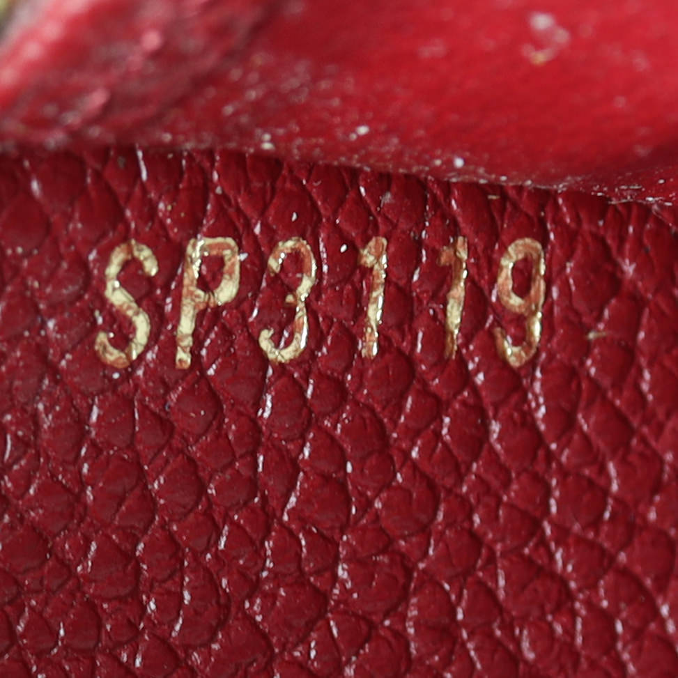 Louis Vuitton Clemence Wallet Monogram Empreinte Date Code