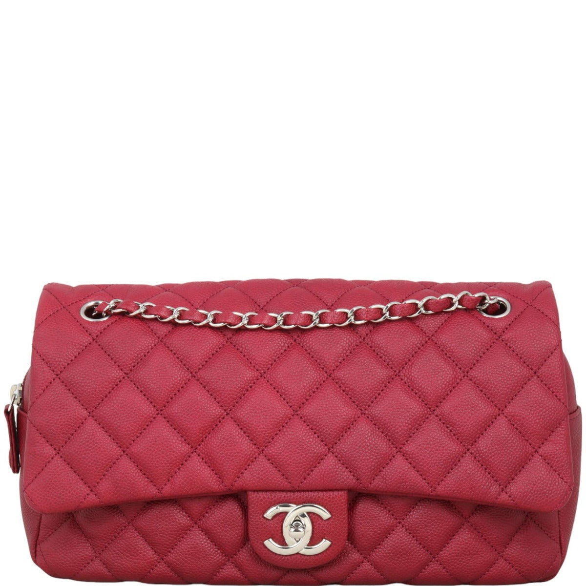 Chanel Easy Flap Bag Jumbo | Red