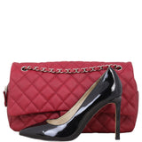 Chanel Easy Flap Bag Jumbo | Red