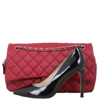 Chanel Easy Flap Bag Jumbo | Red