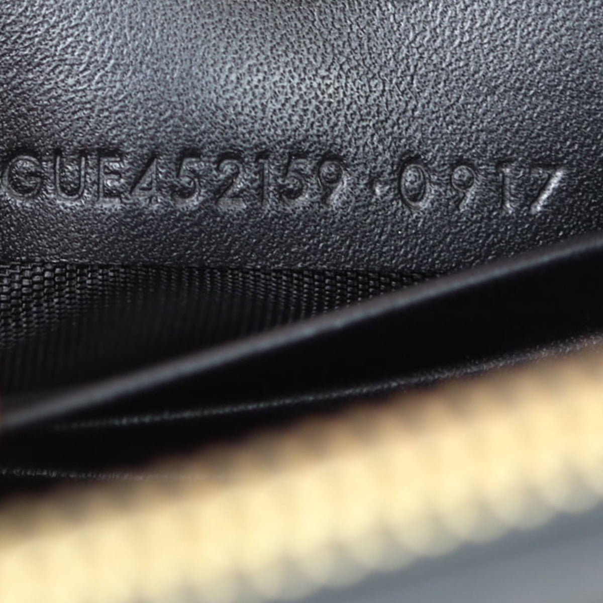 Saint Laurent Kate Tassel Chain Wallet Date Code