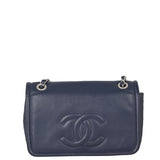 Chanel CC Timeless Flap Bag | Navy Blue