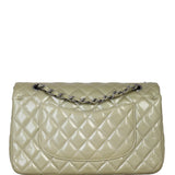 Chanel Classic Double Flap Medium Patent | Metallic Champagne