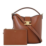 Celine Louise Triomphe Bucket Bag Medium