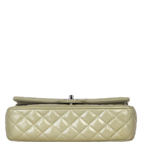 Chanel Classic Double Flap Medium Patent | Metallic Champagne
