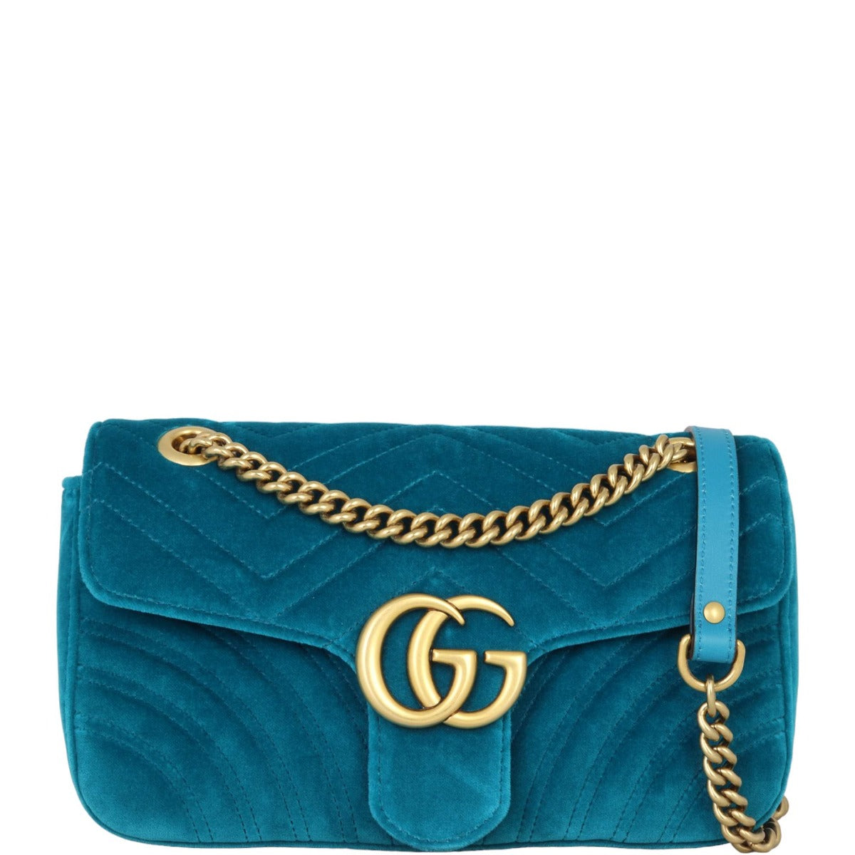 Gucci GG Marmont Velvet Small Shoulder Bag