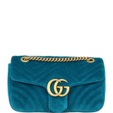 Gucci GG Marmont Velvet Small Shoulder Bag