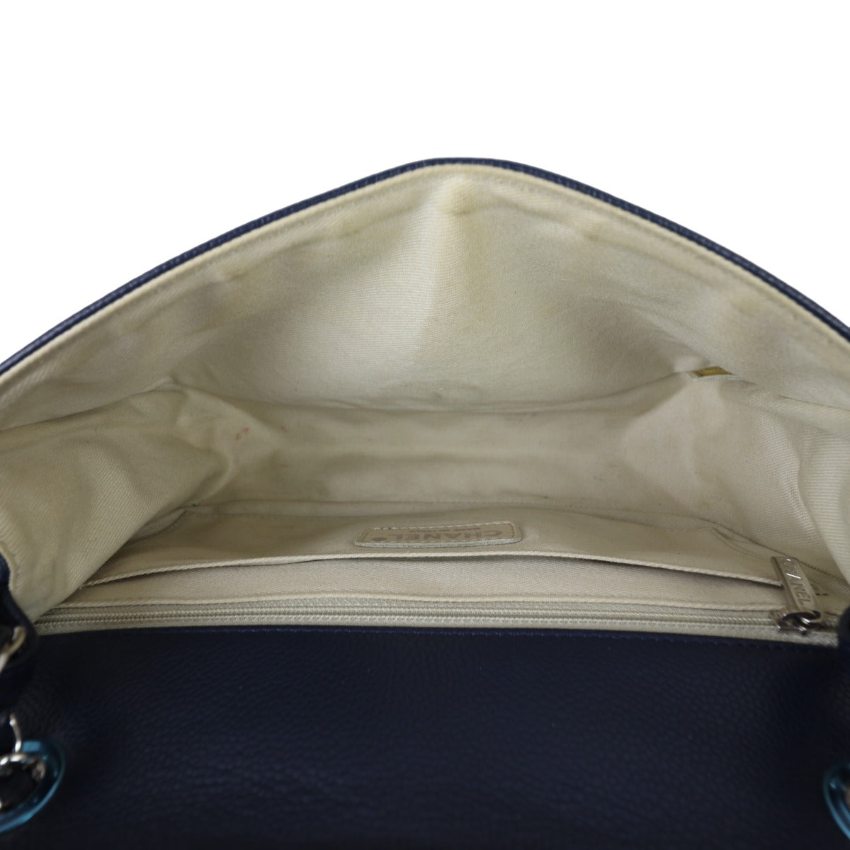 Chanel CC Timeless Flap Bag | Navy Blue