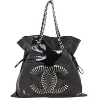 Chanel Patent Bon Bon Tote Embellished