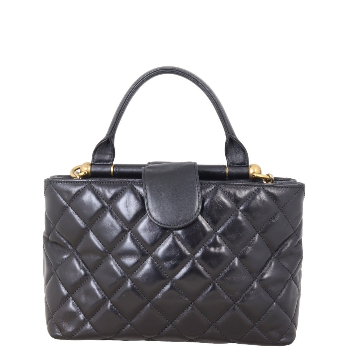 Chanel Gold Bar Tote Small