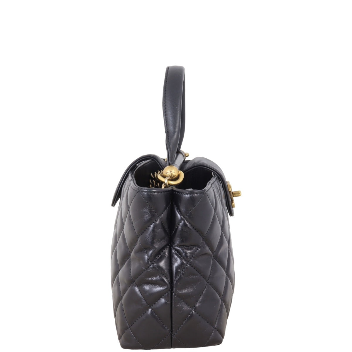 Chanel Gold Bar Tote Small