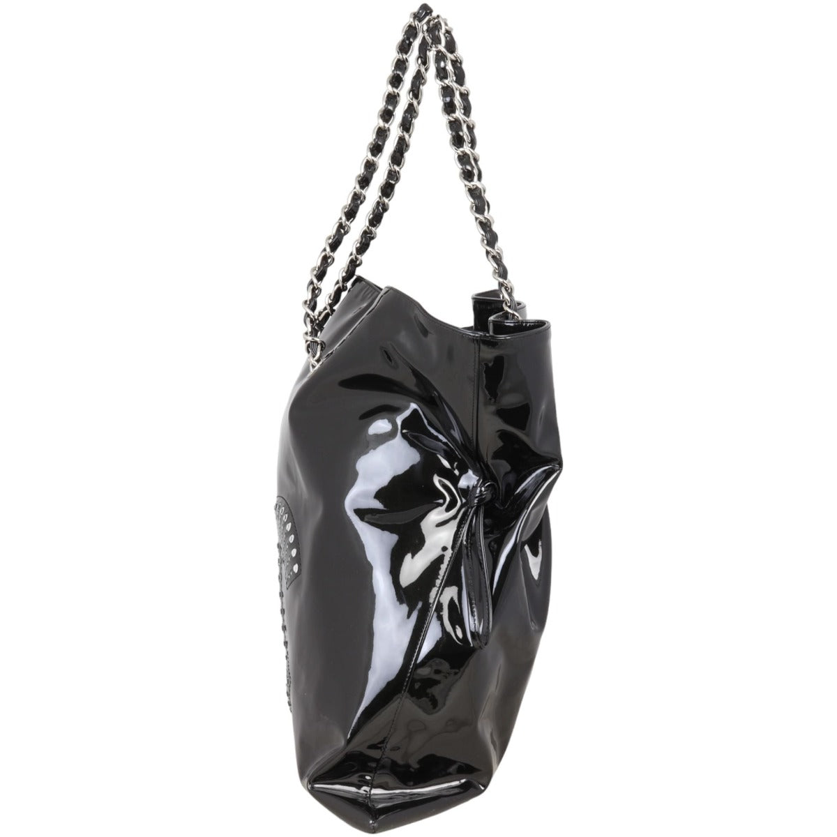 Chanel Patent Bon Bon Tote Embellished