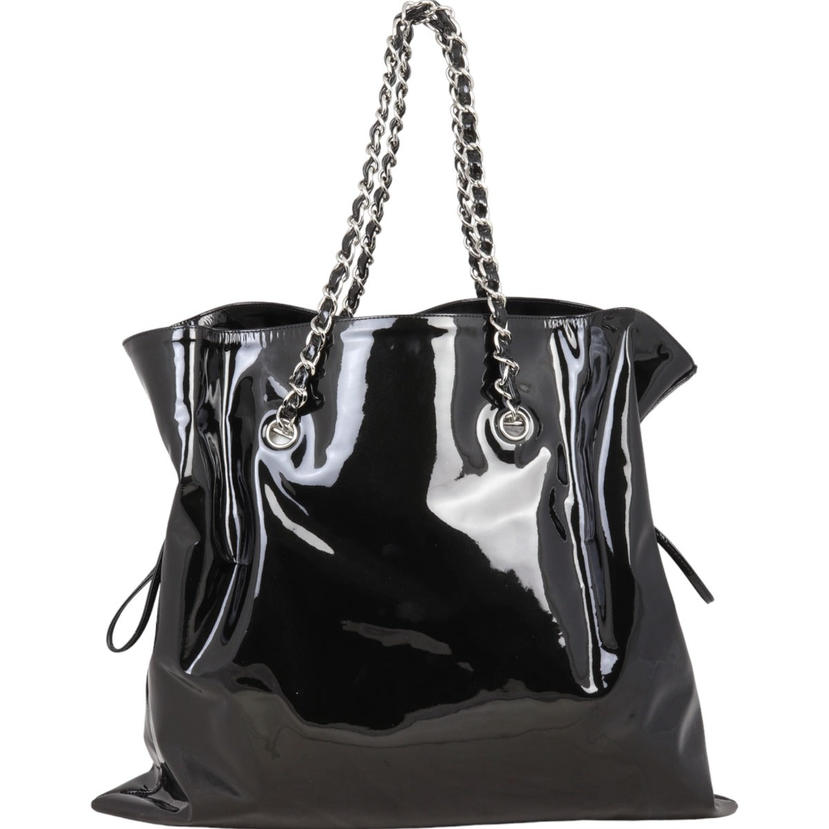 Chanel Patent Bon Bon Tote Embellished