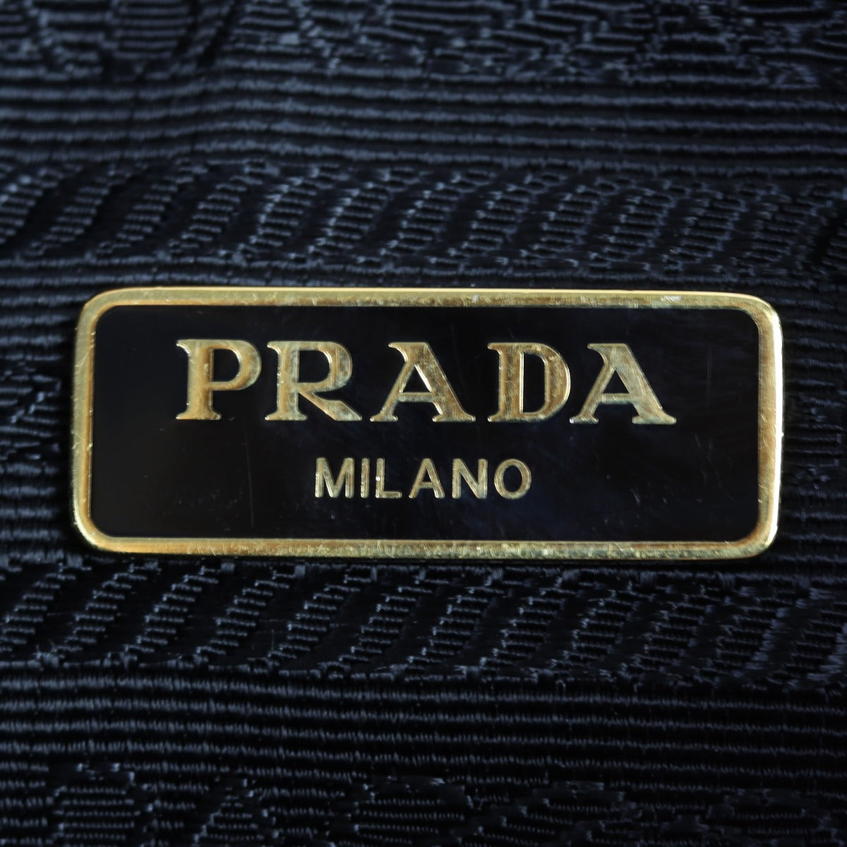 Prada Re-edition 2005 Saffiano Shoulder Bag Interior Stamp