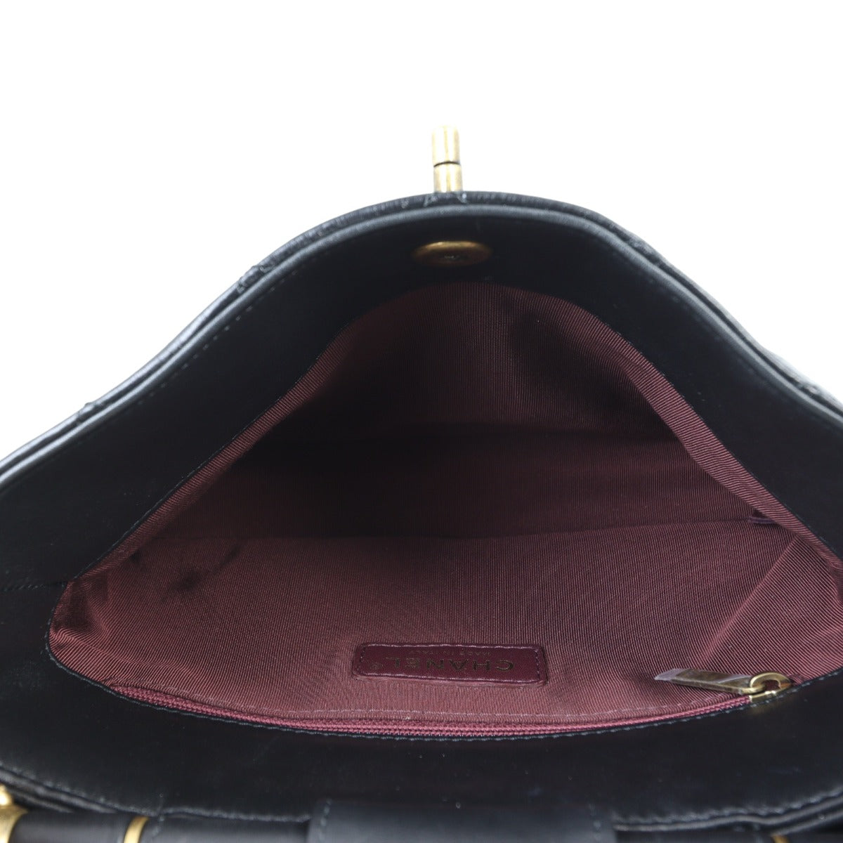 Chanel Gold Bar Tote Small