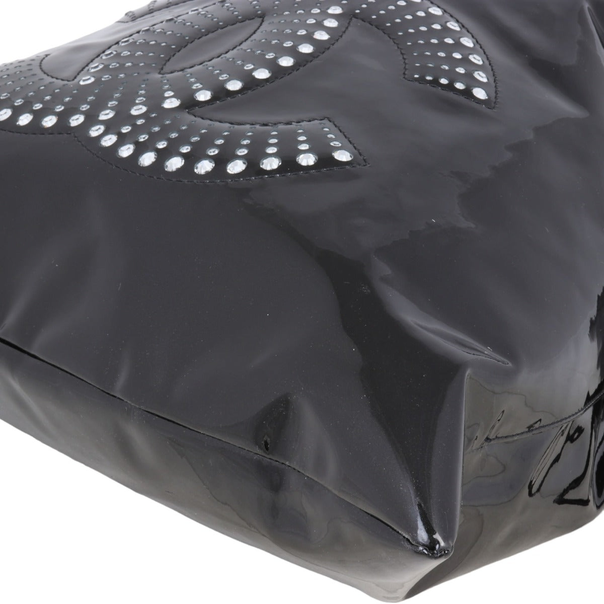 Chanel Patent Bon Bon Tote Embellished