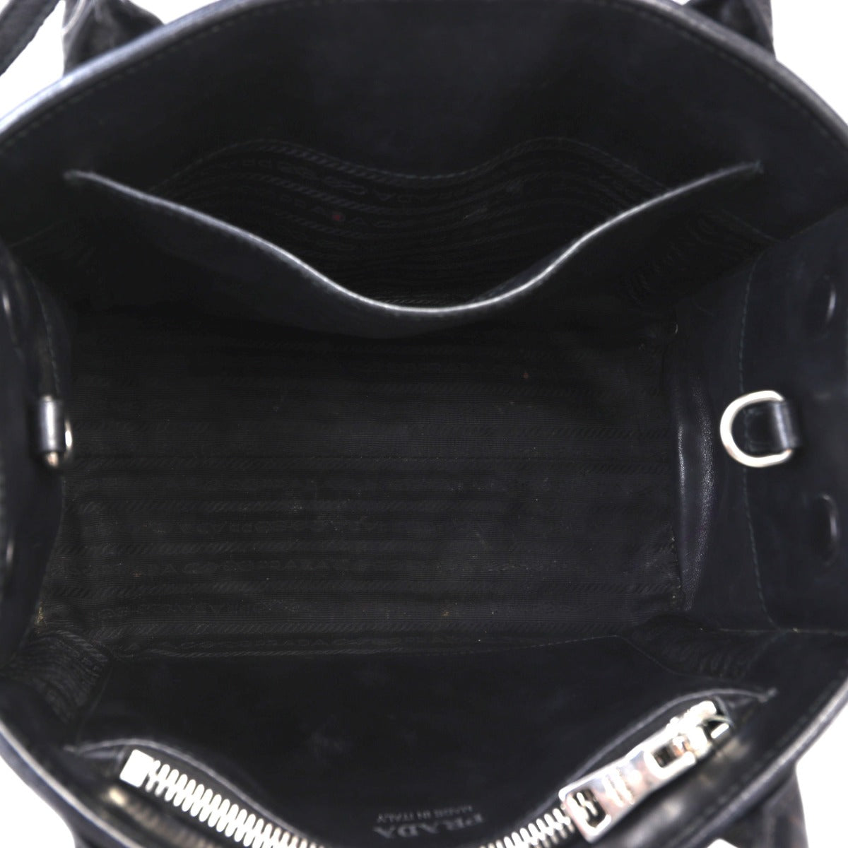 Prada Saffiano Cuir Monochrome Small Bag
