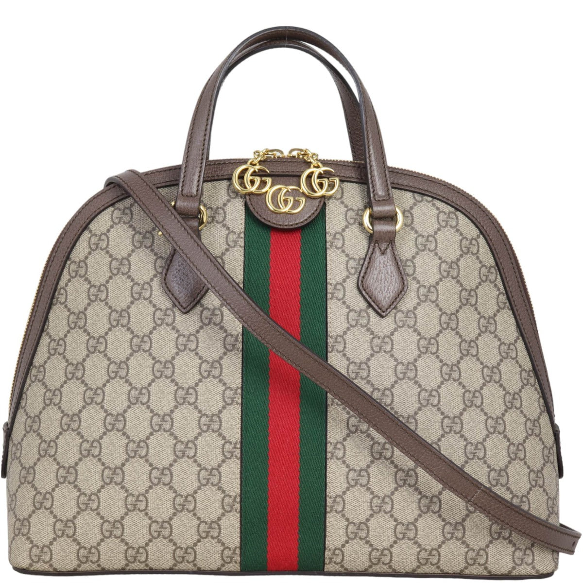 Gucci Ophidia GG Supreme Medium Top Handle Bag